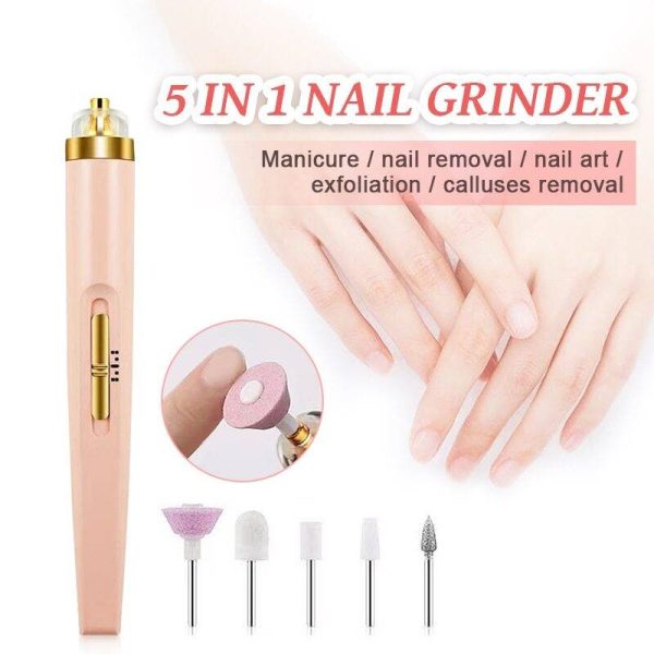 5-in-1 Professional Nail Tool – Grinding & Finishing Machine