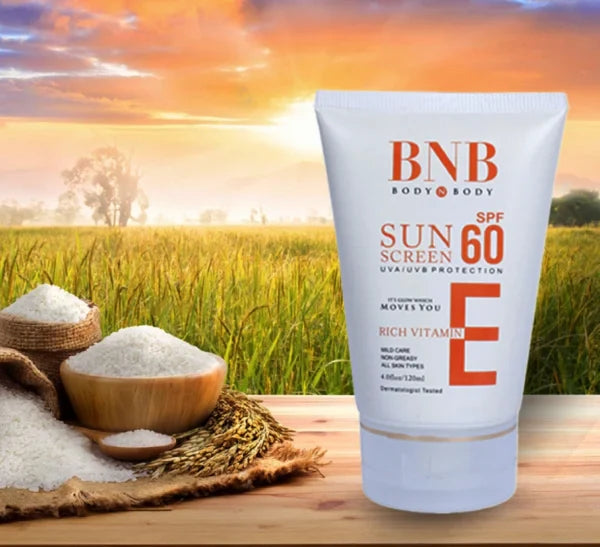 BNB Vitamin E Sun Screen Spf 60-UVA/UVB Protection