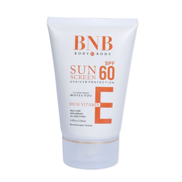 BNB Vitamin E Sun Screen Spf 60-UVA/UVB Protection