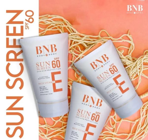 BNB Vitamin E Sun Screen Spf 60-UVA/UVB Protection