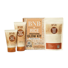 BNB Rice Extract Brightening Glow Kit 3 in 1