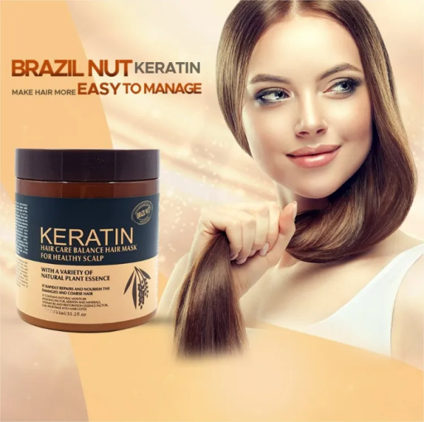 Keratin Hair Mask – Scalp Balance for Healthy Hair, 500ml