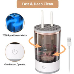 Portable USB Electric Makeup Brush Cleaner Machine