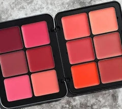 12 Colors for Lips, Cheeks, and Eyes-Secret Creamy Blush & Contour Palette